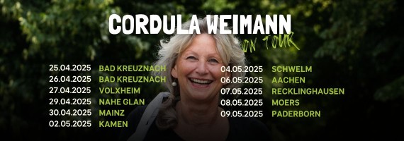 Termine im April Mai von Cordula on Tour